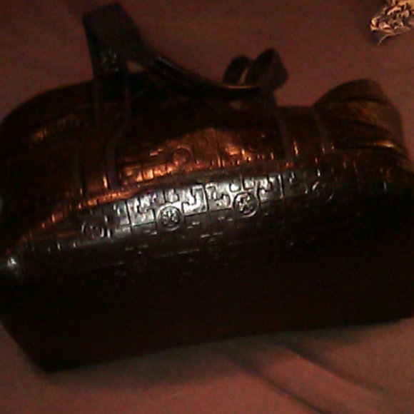 Host Pick🎉Tory Burch Embossed Patent Leather Tote - Picture 6 of 7